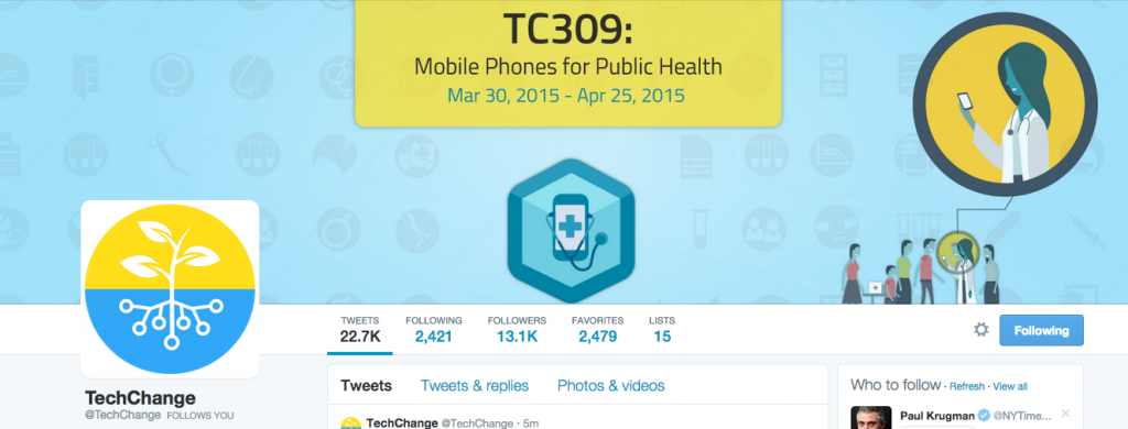 TechChange in AIDF's Top 100 Accounts to Follow on Twitter in 2015