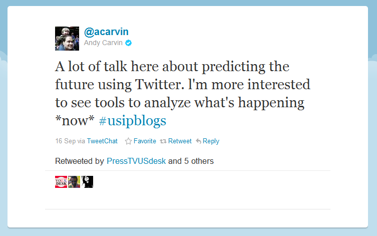 Tweet by @acarvin