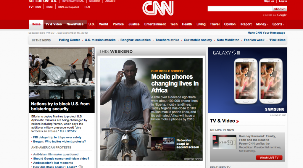Note from Nick: Is the media finally getting what's happening with mobile phones?