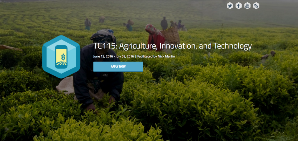 Our First Ever Course on Digital Technology, Agriculture, and Innovation!