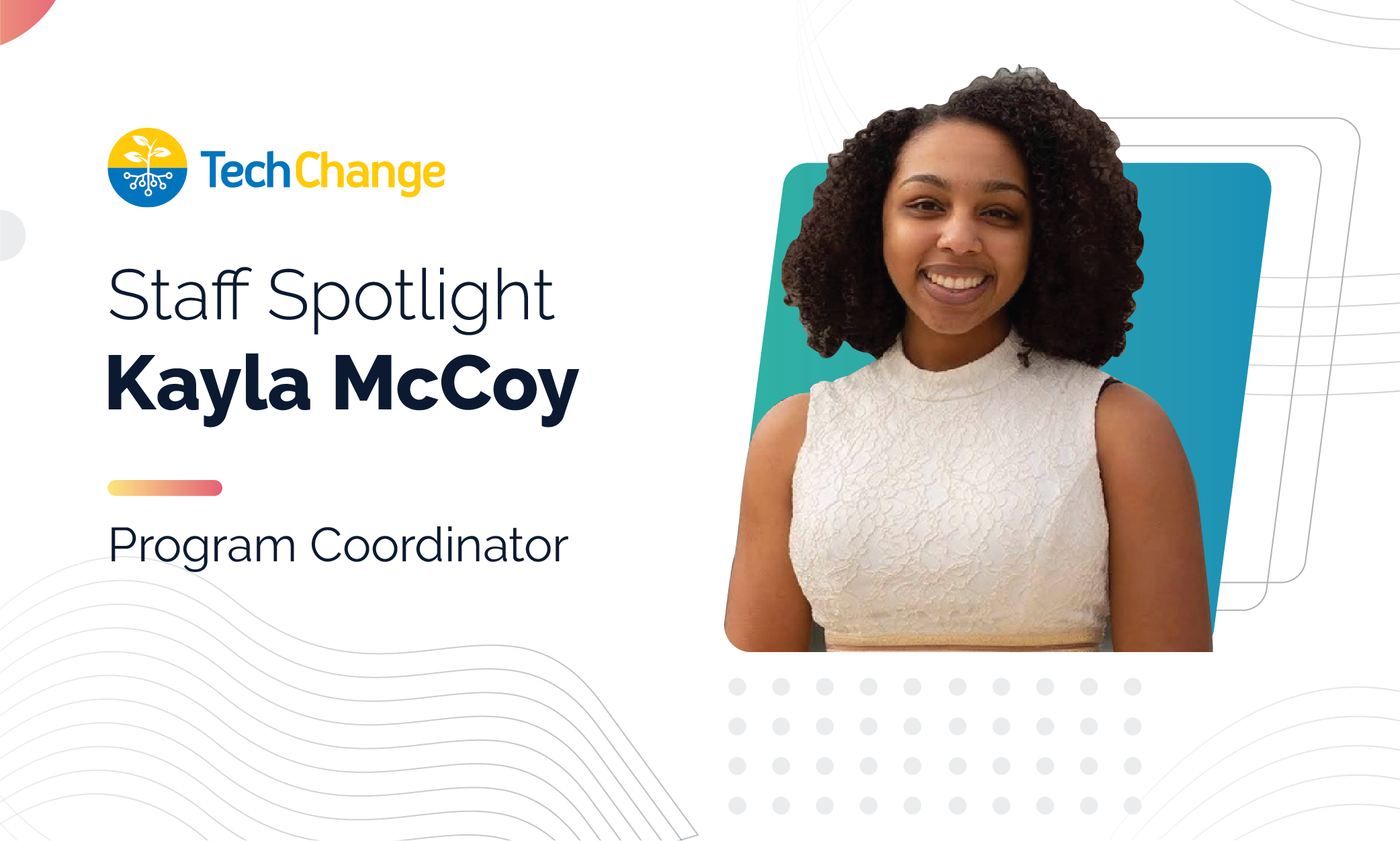 Staff Spotlight: Kayla McCoy