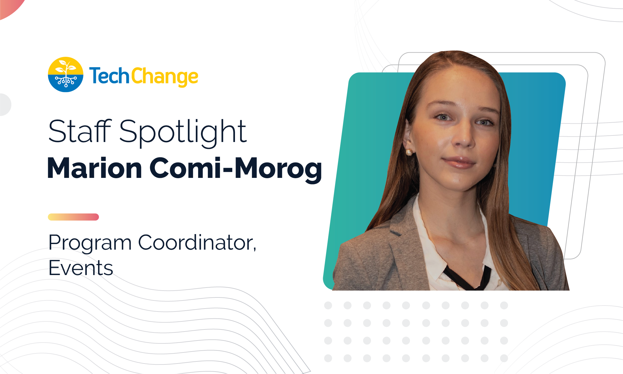 Staff Spotlight: Marion Comi-Morog