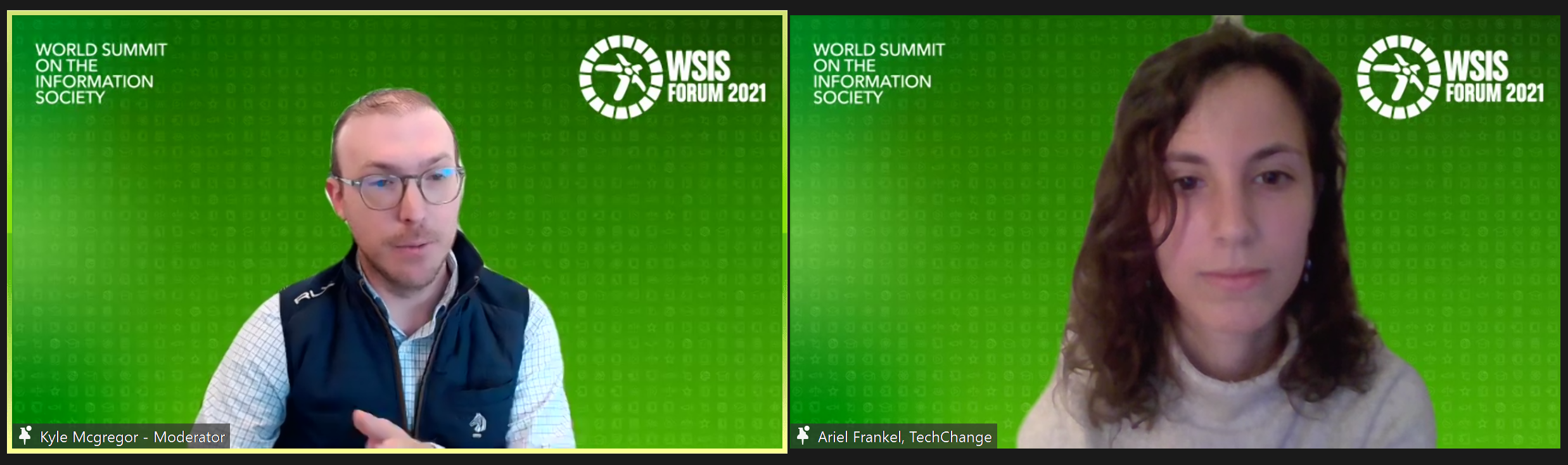 Watch TechChange at WSIS Forum 2021's Digital Skills for E-Health Panel
