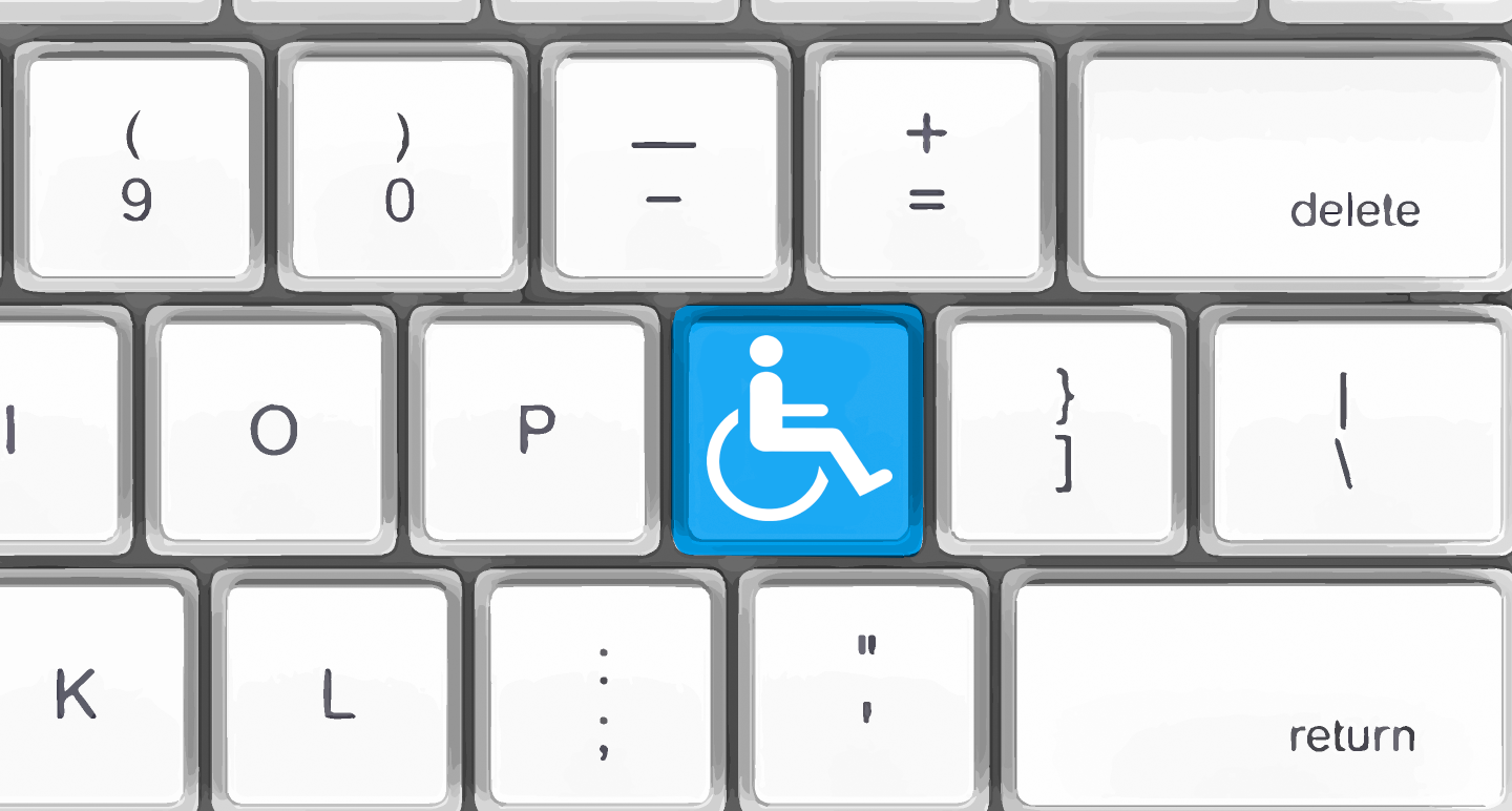 Keyboard with accessibility key