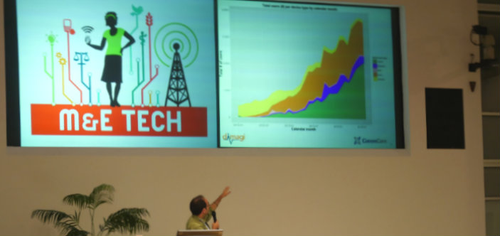 Neal Lesh of Dimagi presents at a Lightning Talk